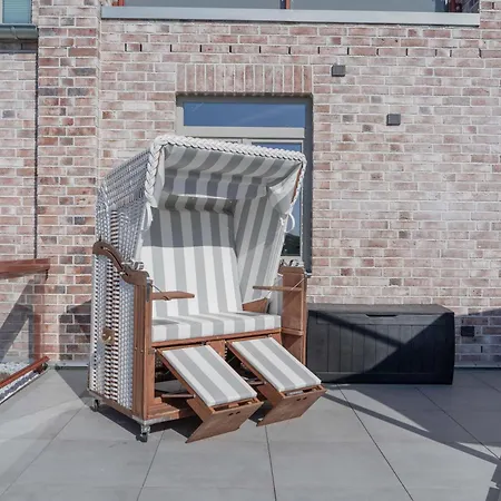 Inselblume 47 - Luxus In Burg, Mit Dachterrasse 伯格奥夫费马恩